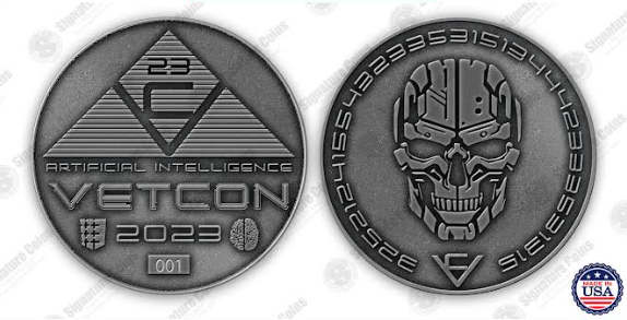 2023 VetCon Challenge Coin