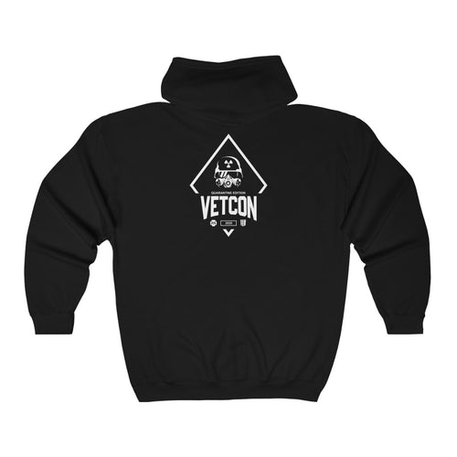 Vetcon 2020 Quarantine Edition: Unisex Heavy Blend™ Full Zip Hooded Sweatshirt